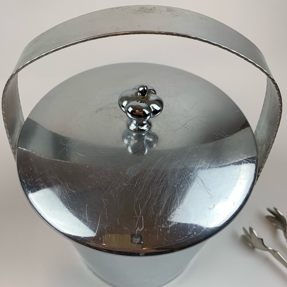 Henry & Miller Kraftware Vintage Ice Bucket and Tongs - Picture 6 of 11